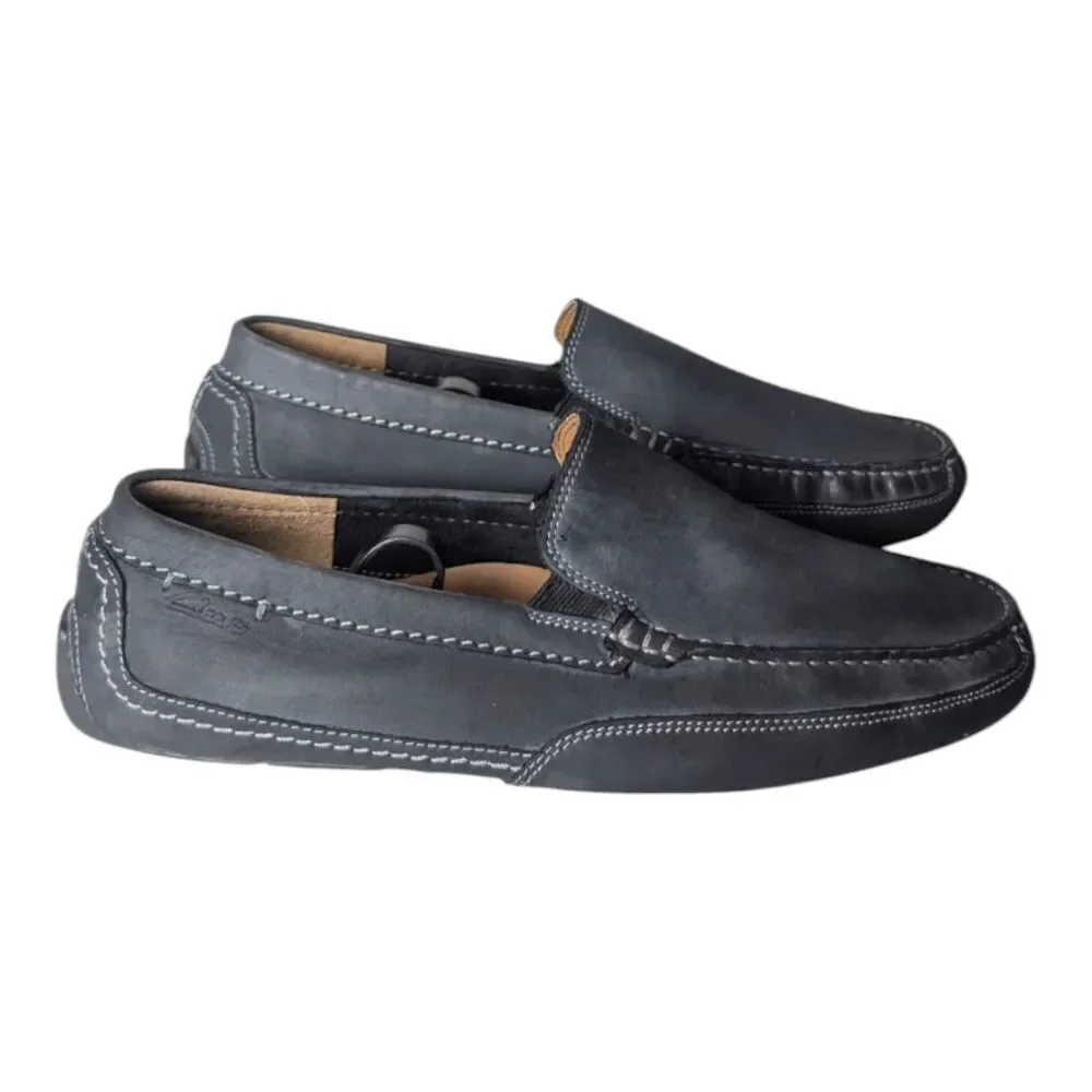 CLARKS Markman Plain Loafer Size 10.5M
